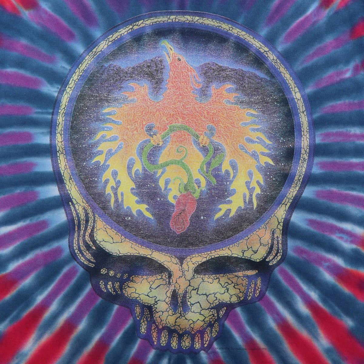 1996 Grateful Dead Phoenix Tie Dye Shirt