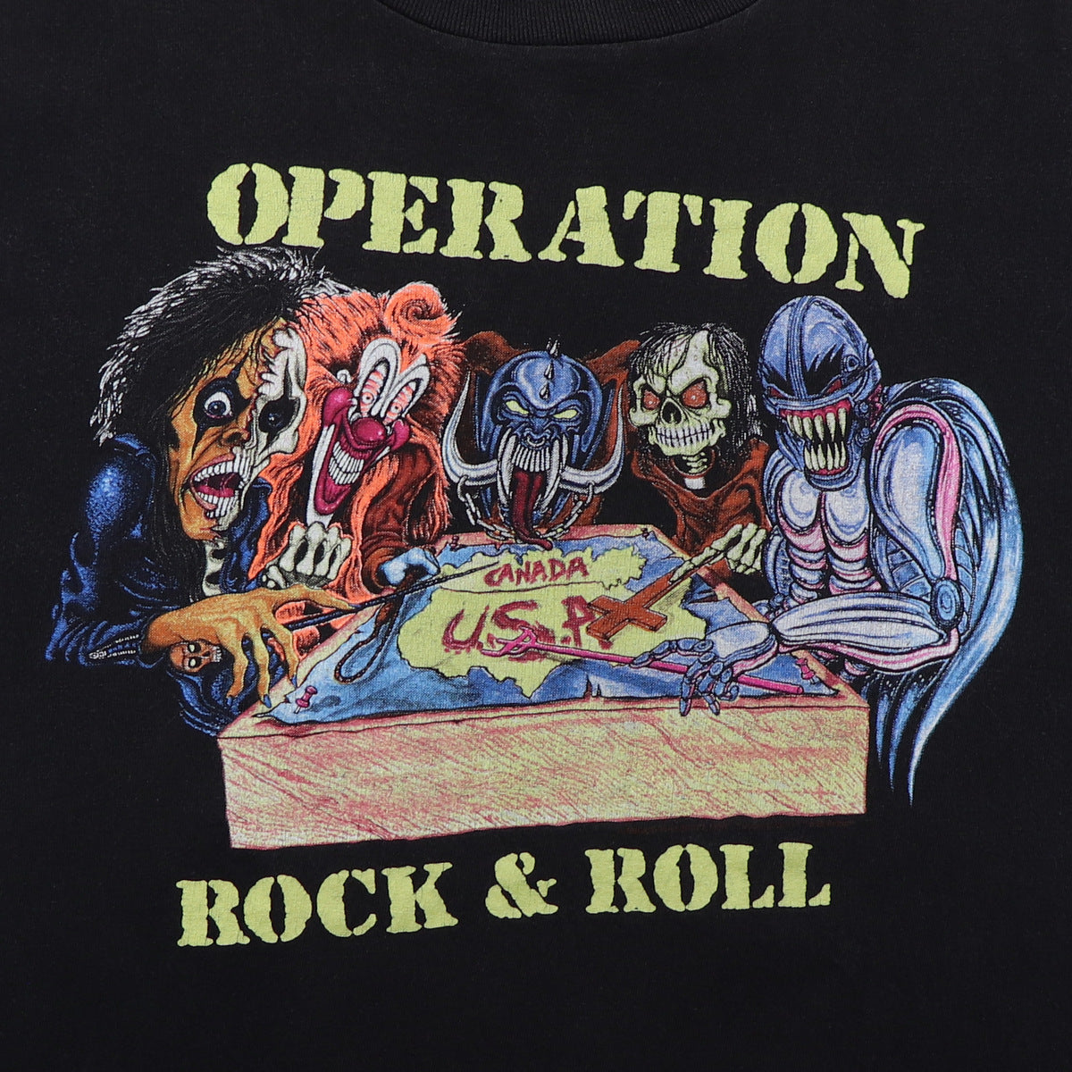 1991 Operation Rock & Roll Tour Shirt