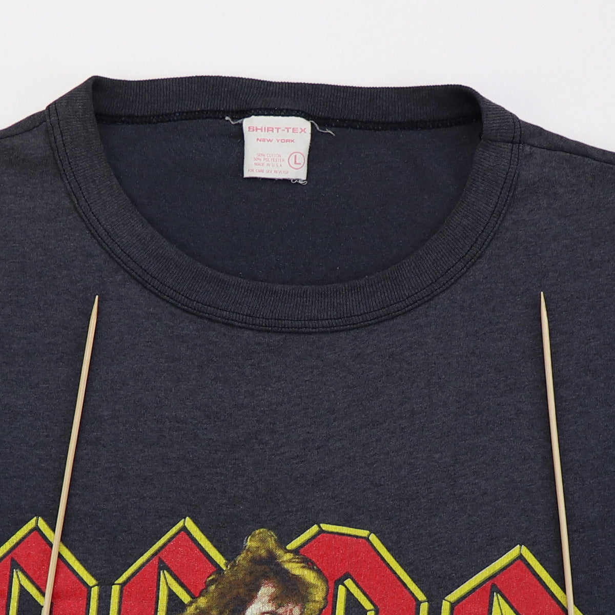 1988 ACDC Angus Young Blow Up Your Video World Tour Shirt