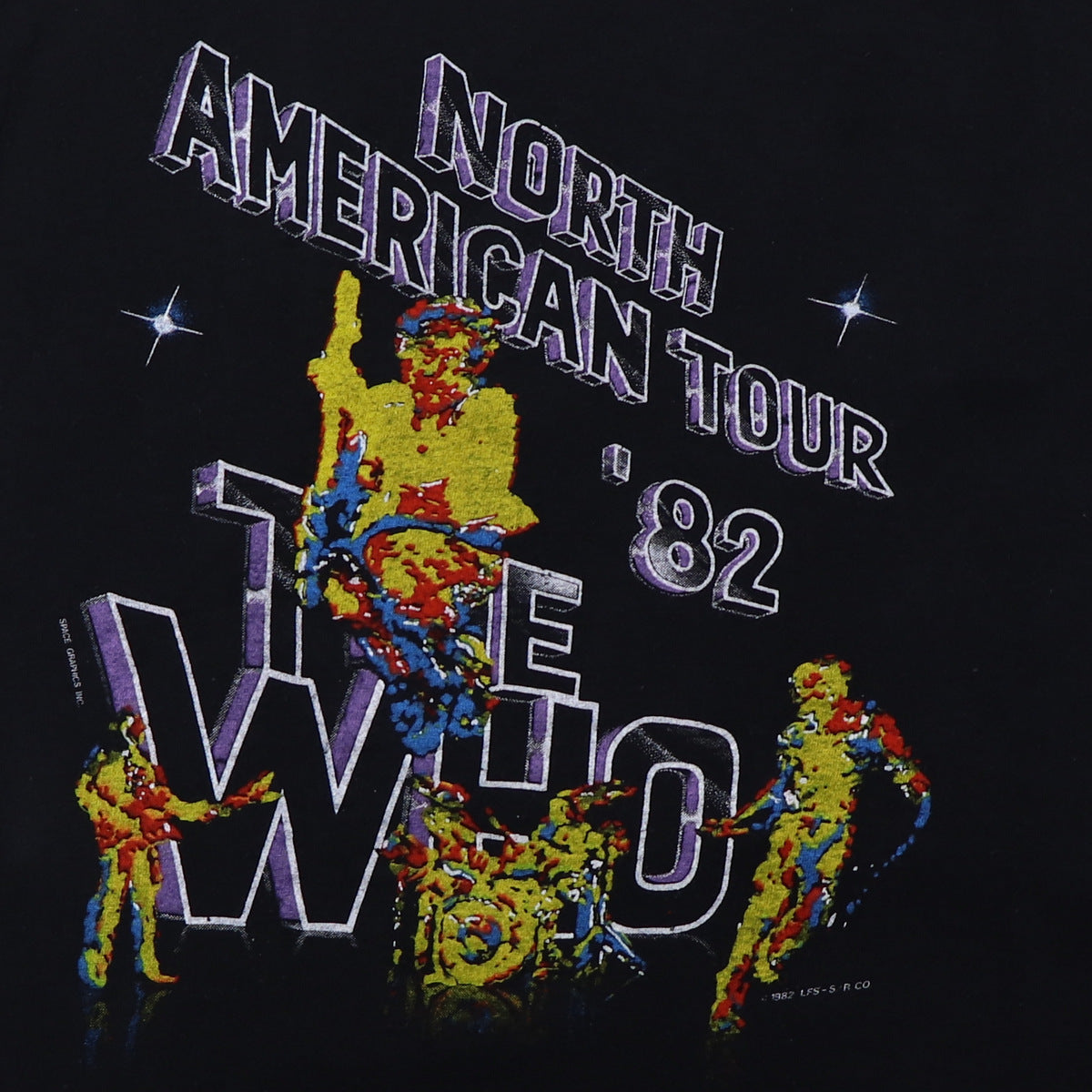1982 The Who It's Hard Tour Shirt
