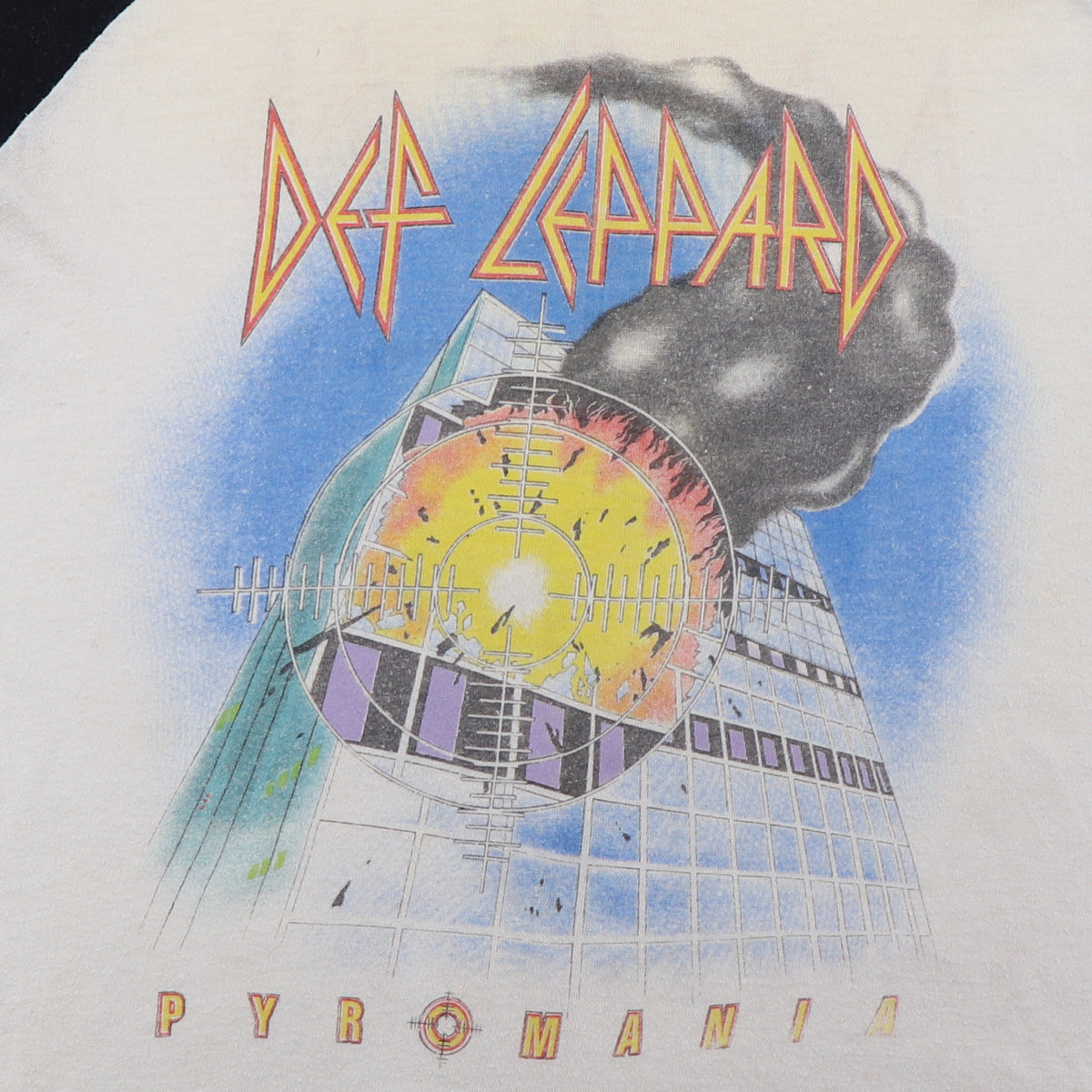 1983 Def Leppard Pyromania Tour Jersey Shirt