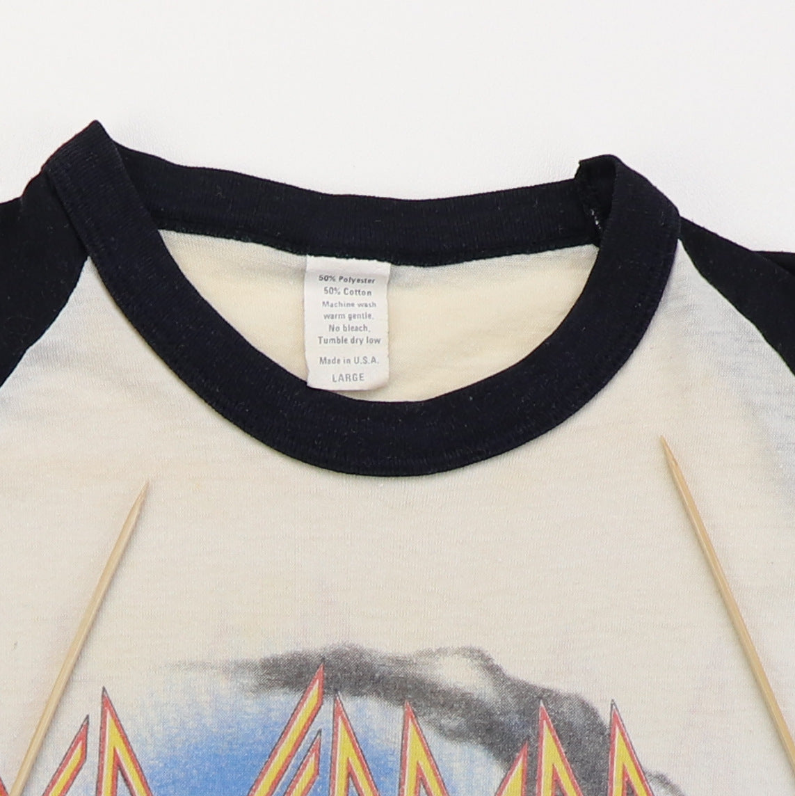 1983 Def Leppard Pyromania Tour Jersey Shirt