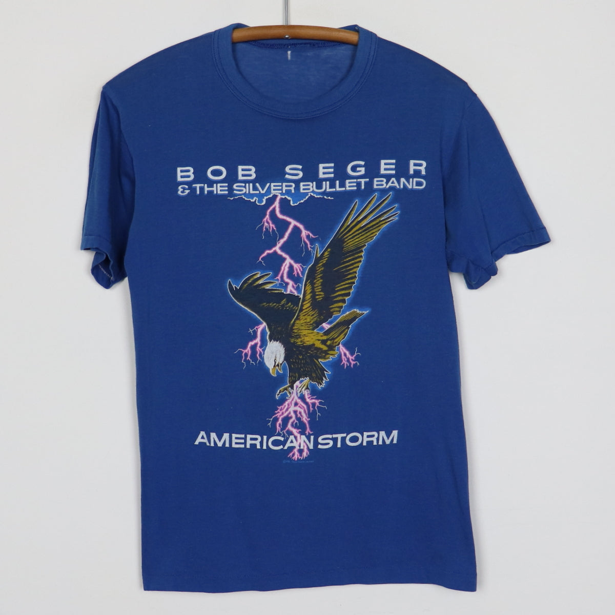 1986 Bob Seger & The Silver Bullet Band American Storm Tour Shirt