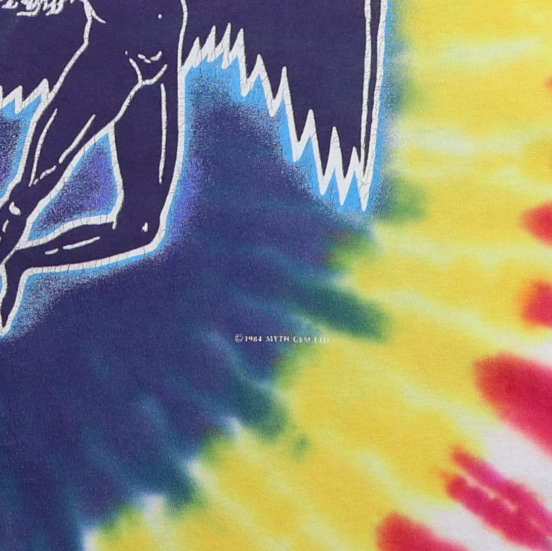 1990s Led Zeppelin Swan Song Tie Dye Shirt
