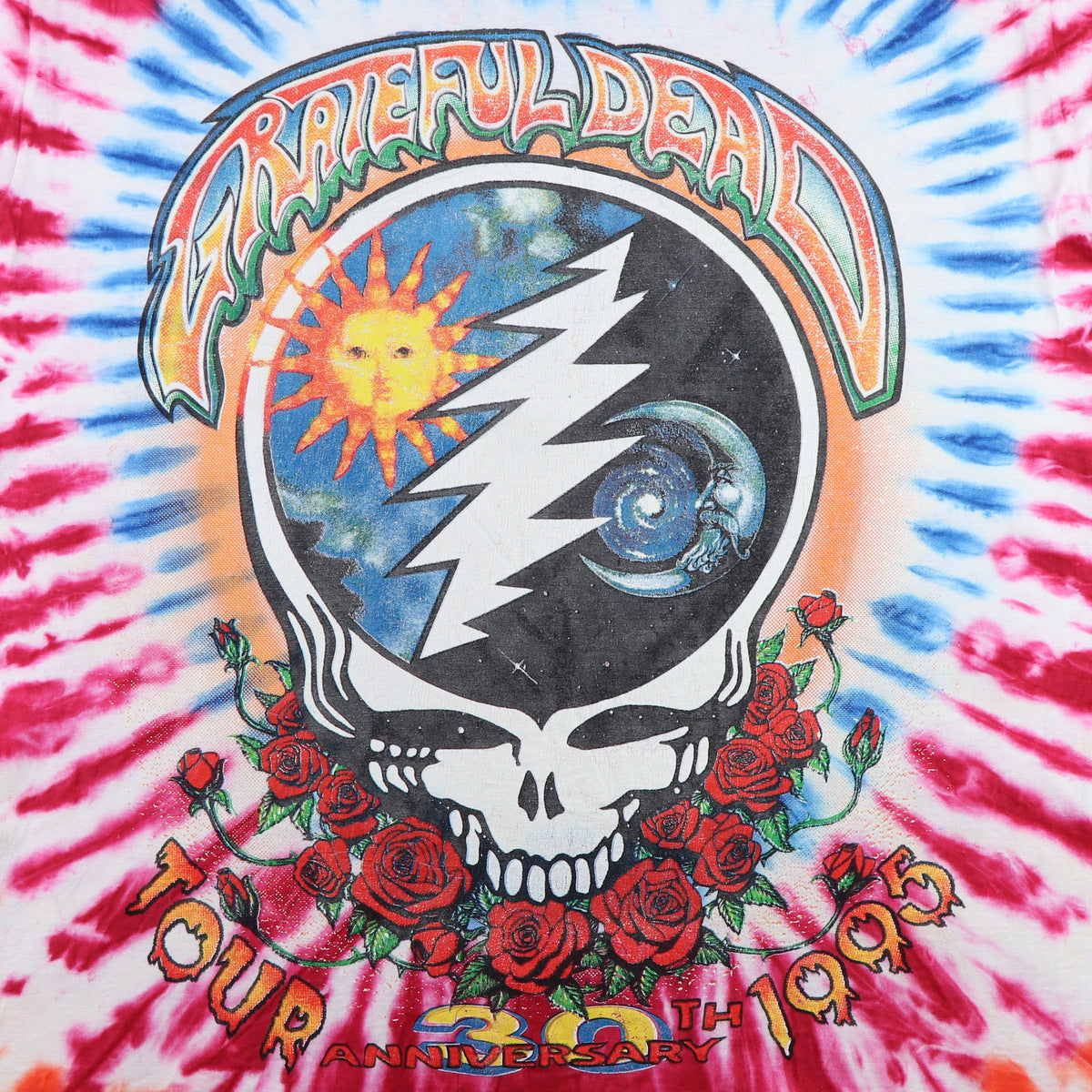 1995 Grateful Dead Summer Tour Tie Dye Shirt