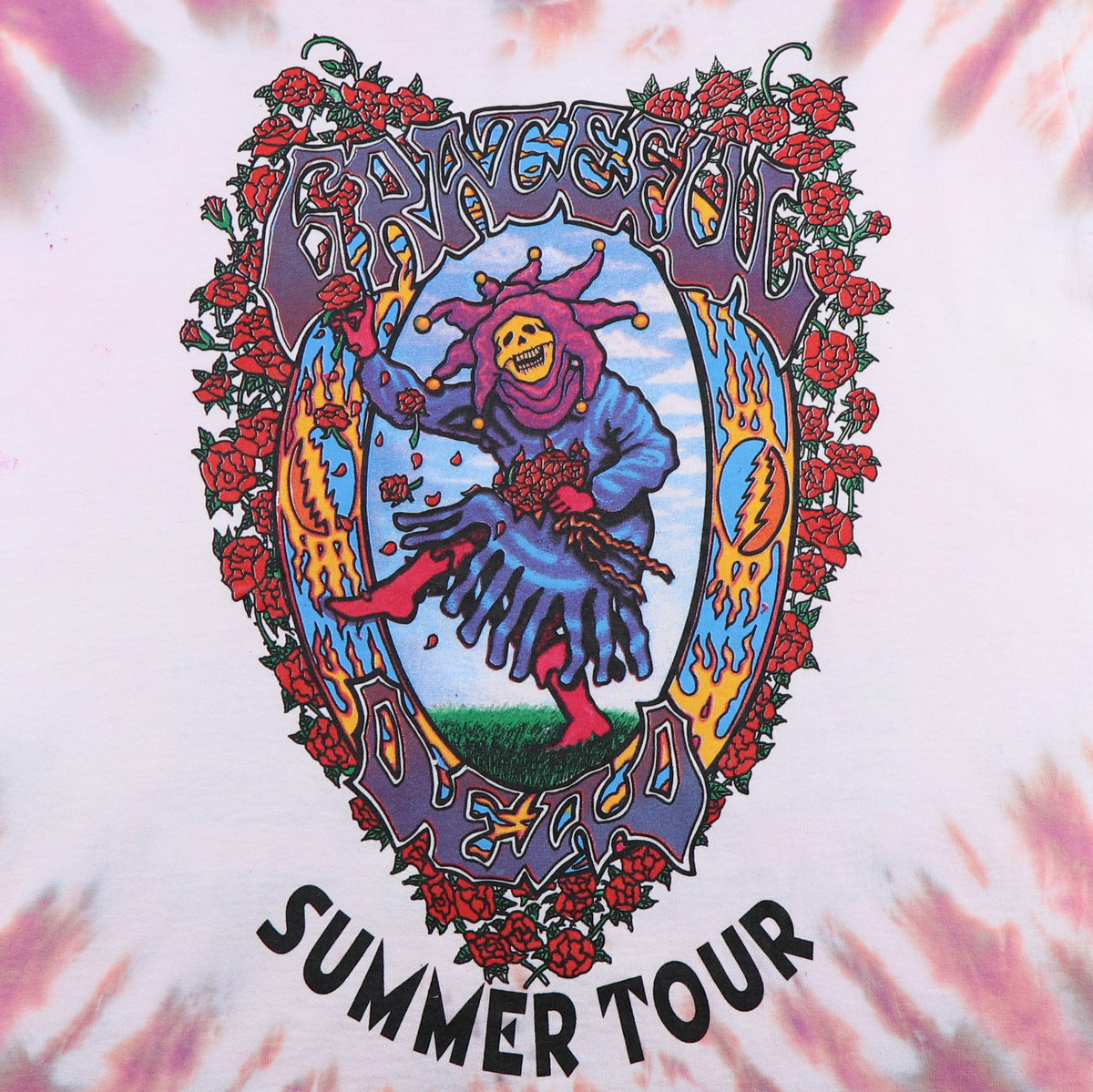 1995 Grateful Dead Summer Tour Tie Dye Shirt