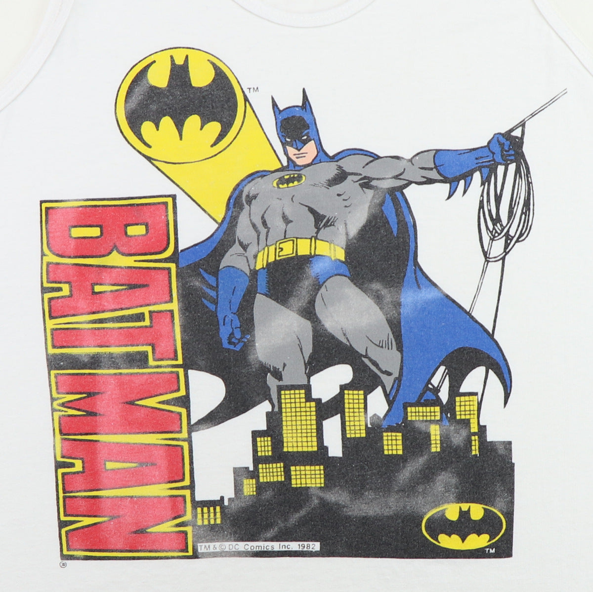 1980s Batman Tank Top Shirt