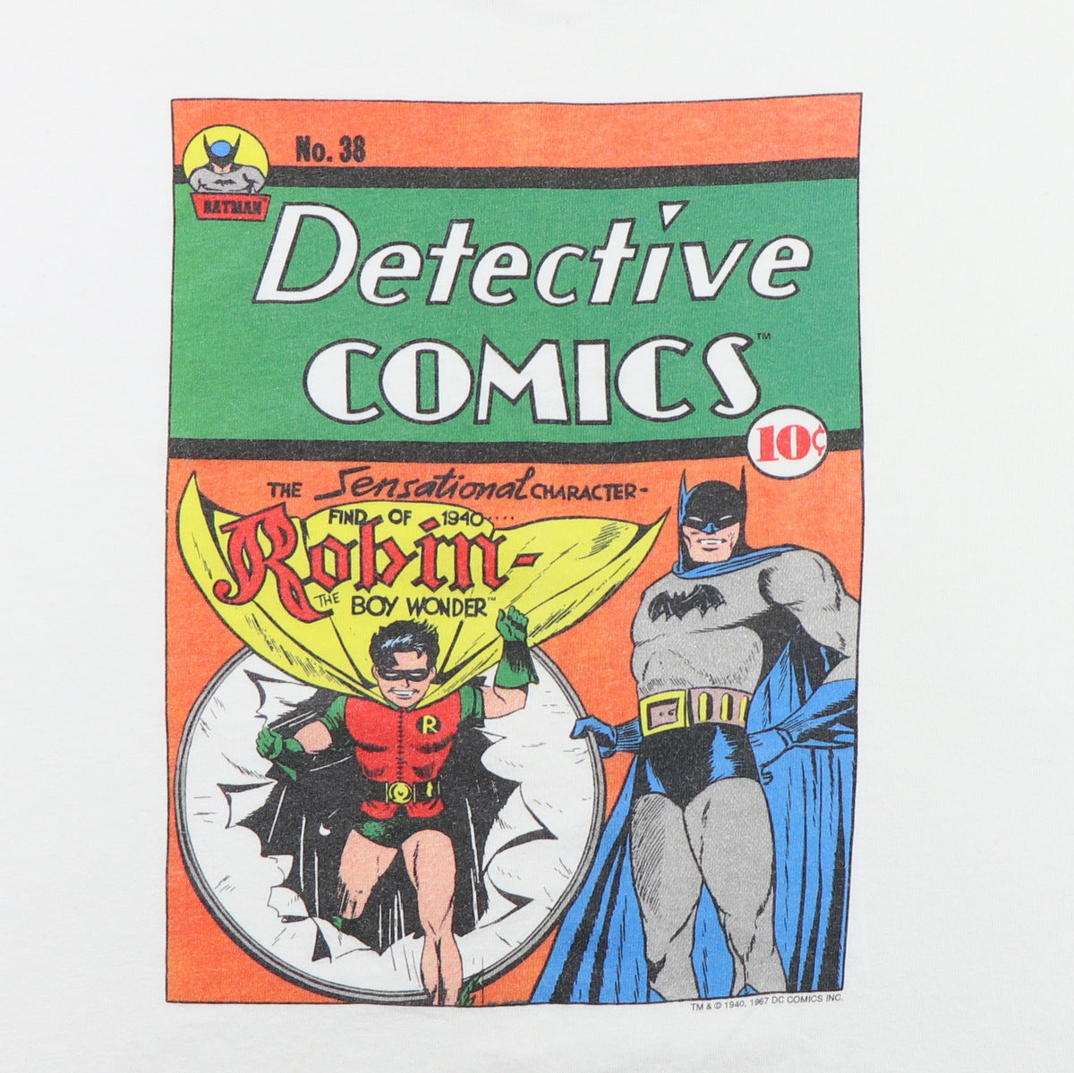 1980s Robin The Boy Wonder Batman Detective Comics No 38 DC Comics Shirt