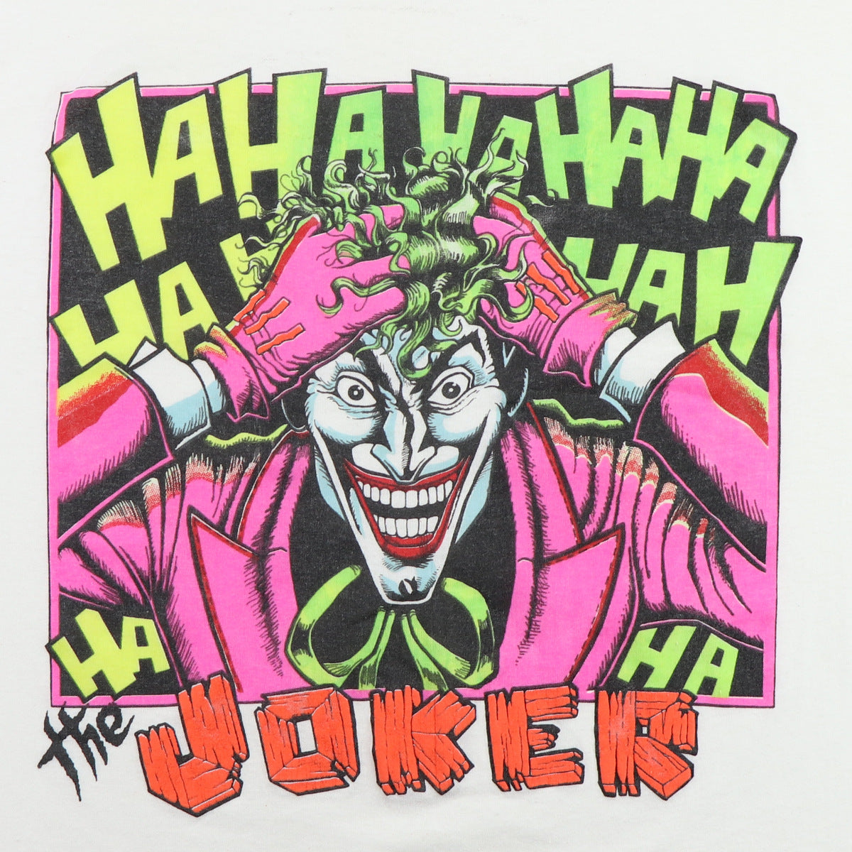 1980s The Joker Batman HaHaHa Shirt
