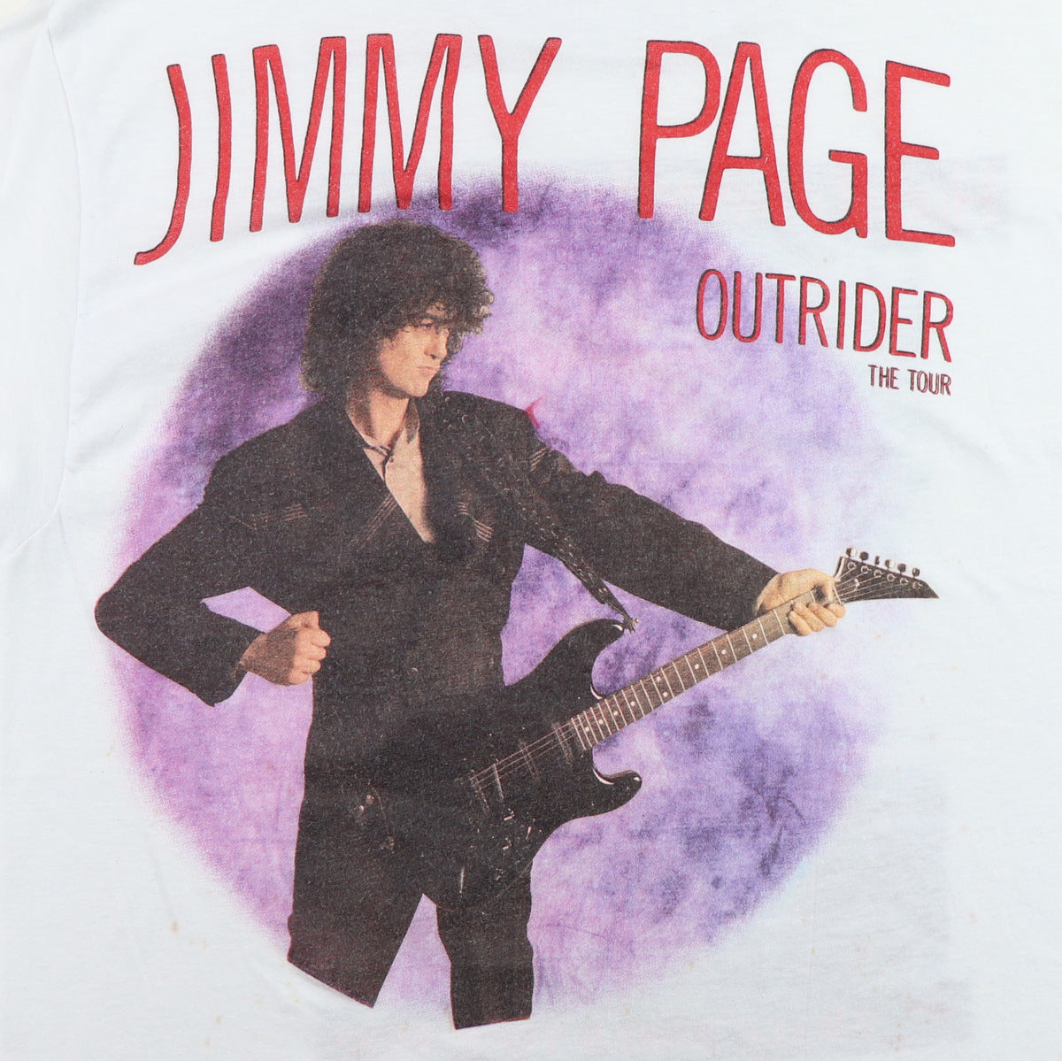 1988 Huey Lewis Jimmy Page Tour Shirt
