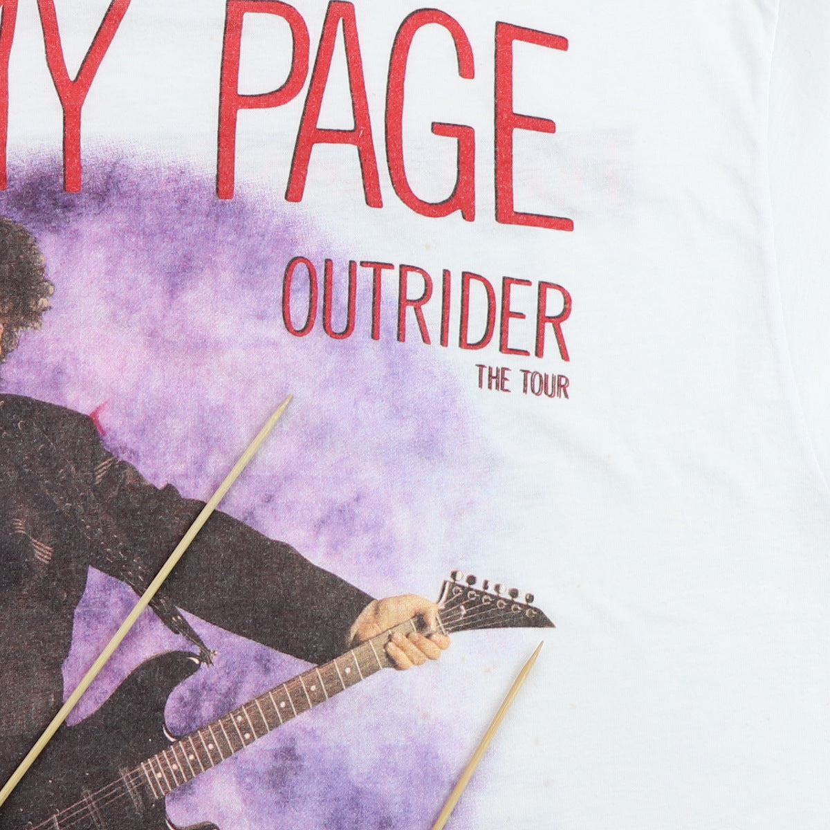 1988 Huey Lewis Jimmy Page Tour Shirt
