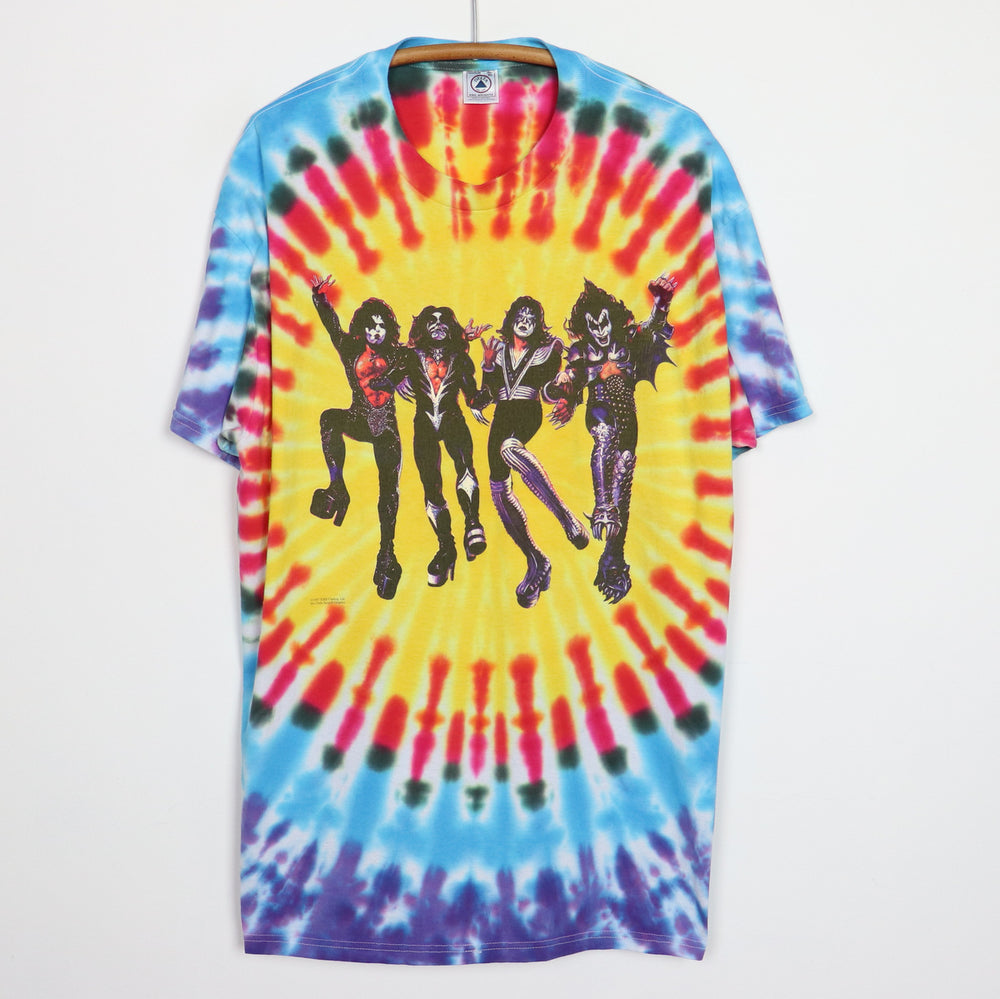 1997 Kiss Destroyer Tie Dye Shirt