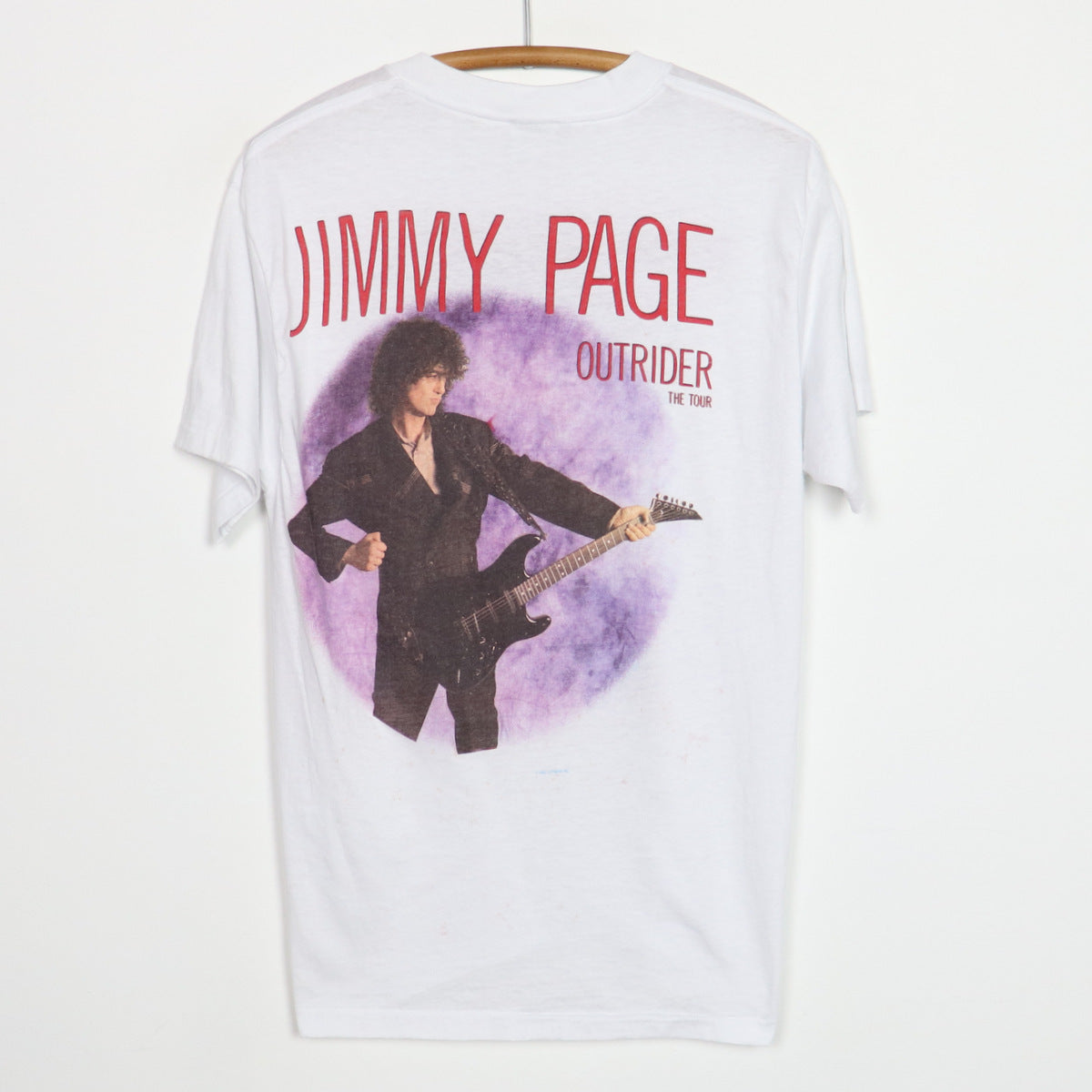 1988 Huey Lewis Jimmy Page Tour Shirt