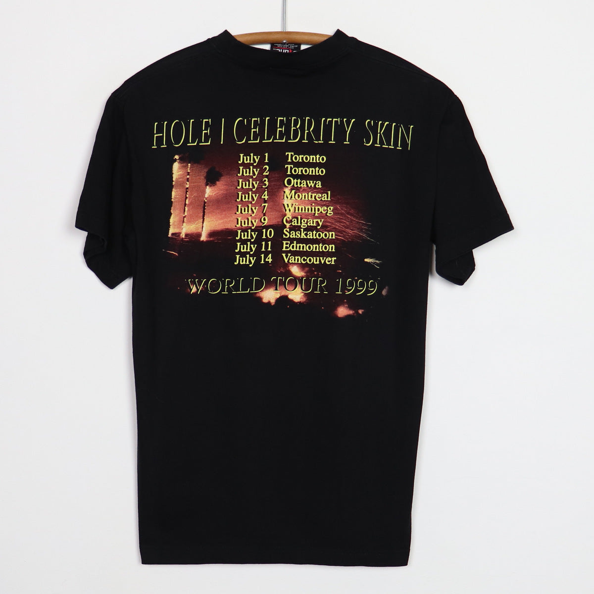 1999 Hole Celebrity Skin World Tour Shirt
