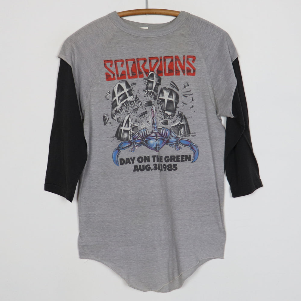 1985 Scorpions Day On The Green Summer Sting Tour Jersey Shirt