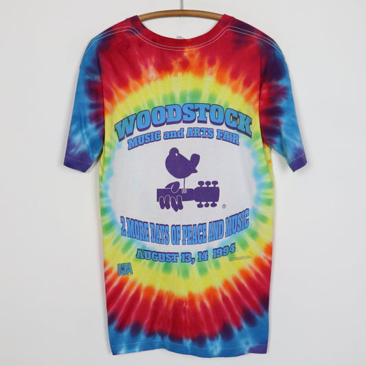1994 Woodstock Music And Art Fair Tie Dye Shirt