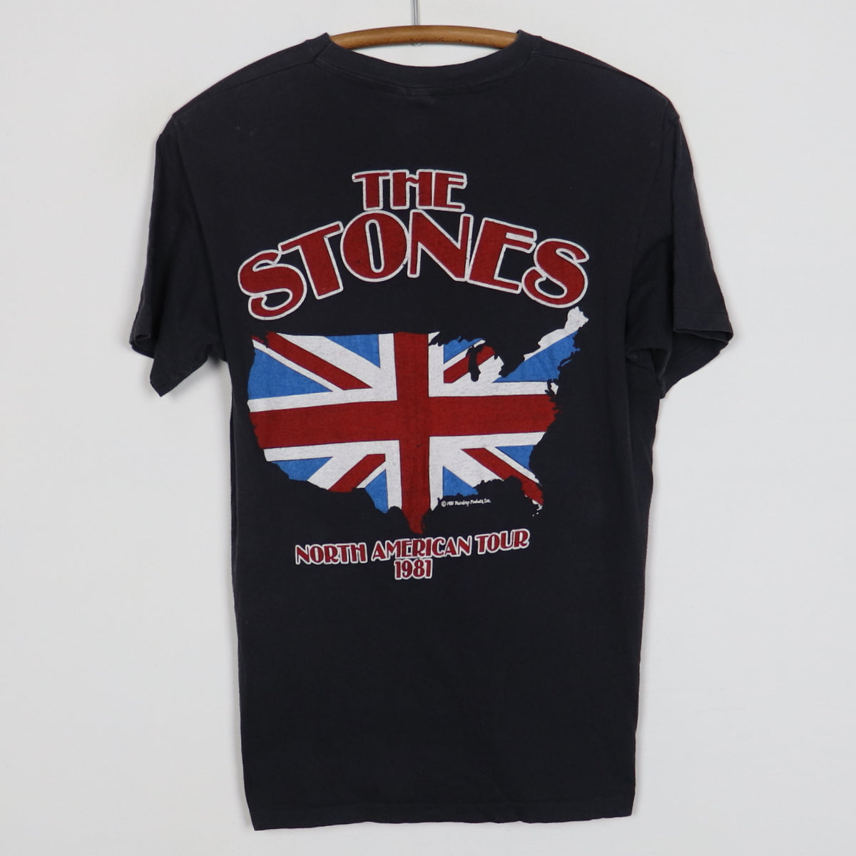 1981 Rolling Stones North American Tour Shirt
