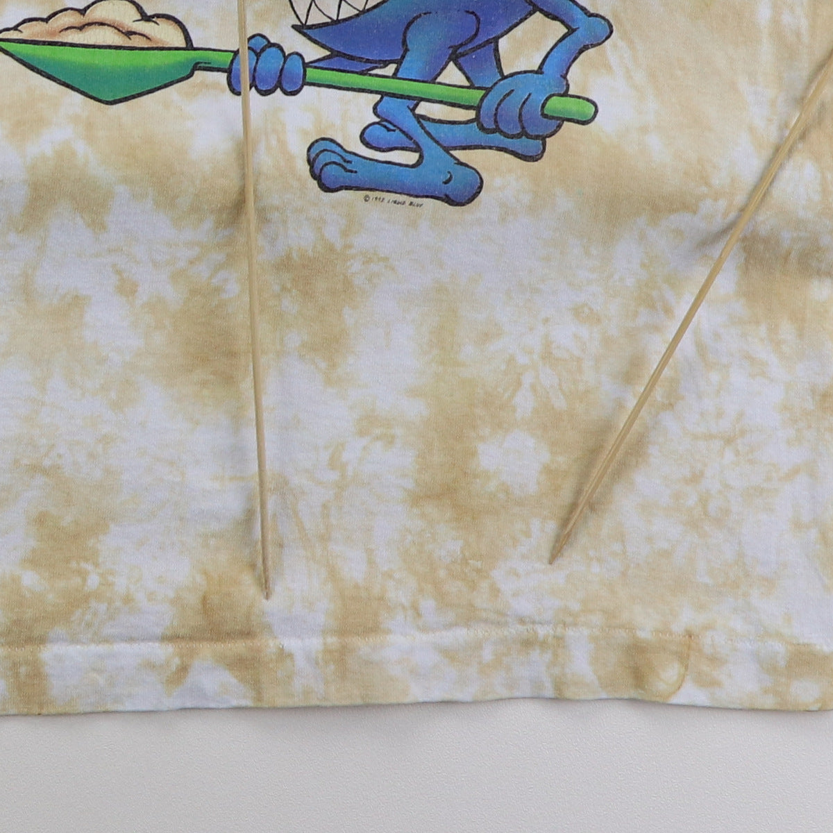 1993 Joey Mars All Over Print Liquid Blue Tie Dye Shirt