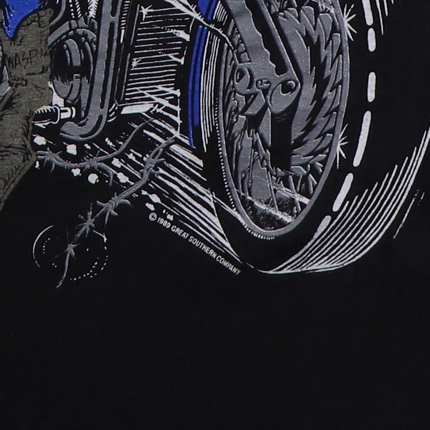 1989 WASP Mean Mother Fucking Man Tour Shirt