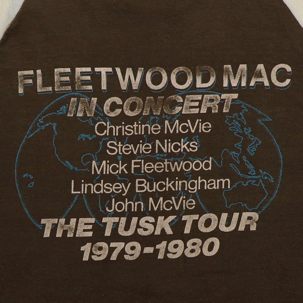 1979 Fleetwood Mac The Tusk Tour Jersey Shirt