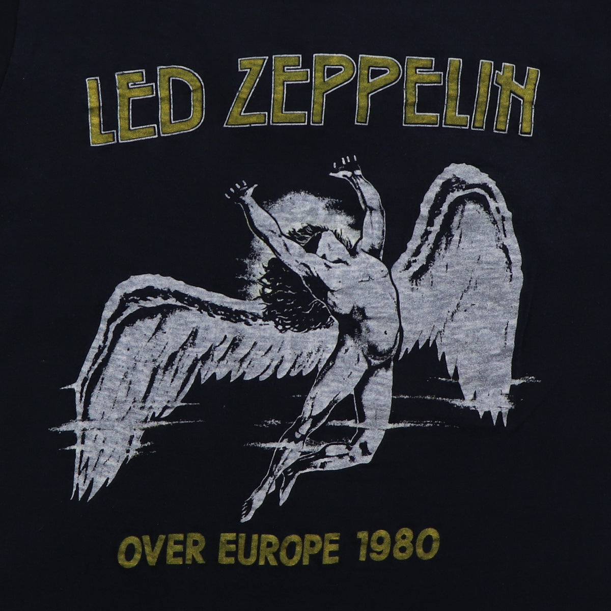 1980 Led Zeppelin Over Europe Tour Shirt