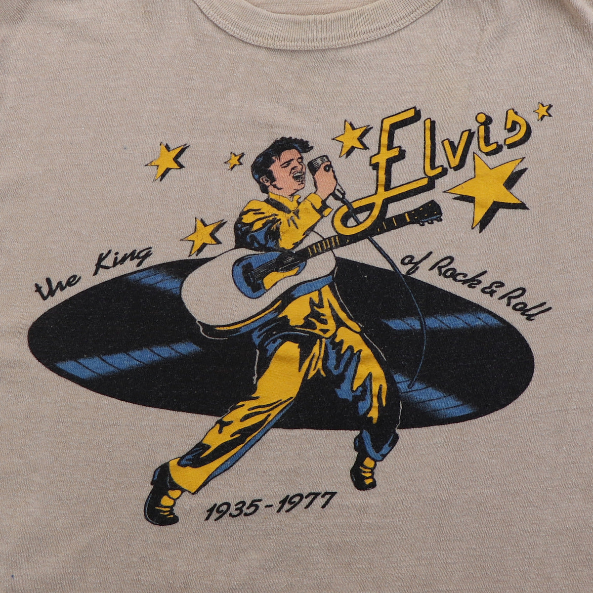 1977 Elvis Presley King Of Rock & Roll Shirt