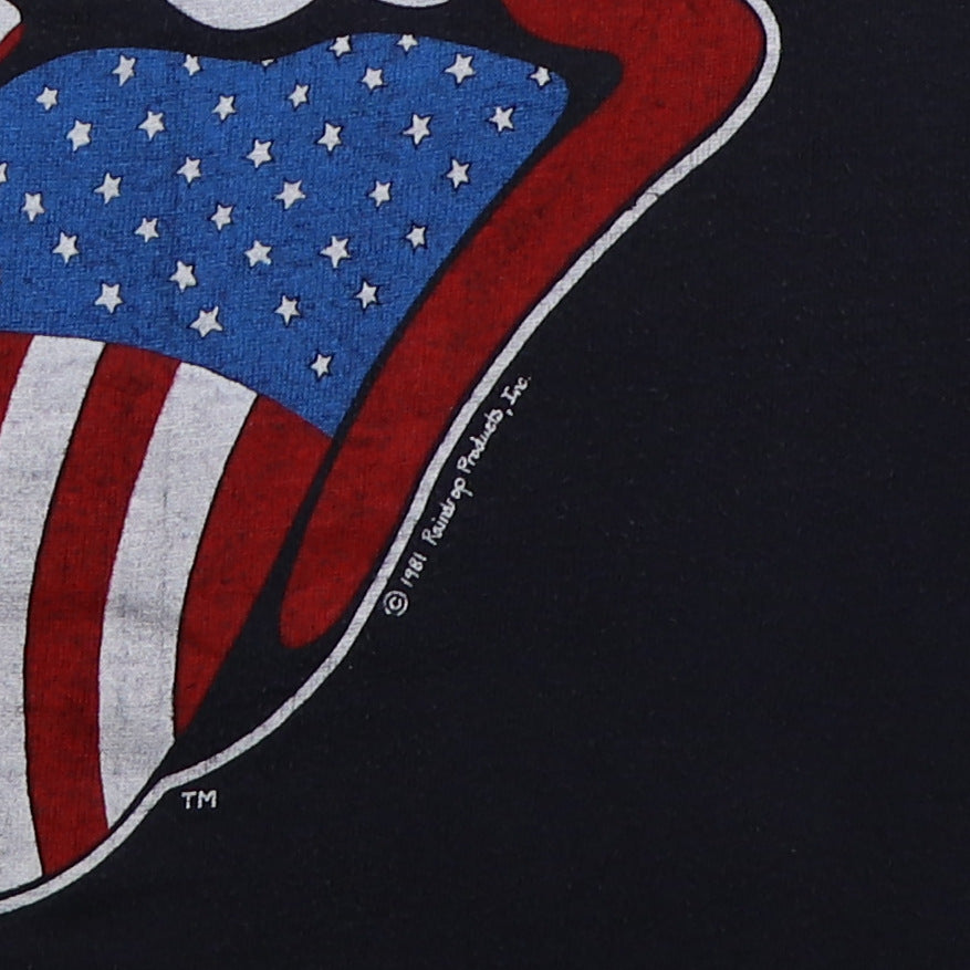 1981 Rolling Stones North American Tour Shirt