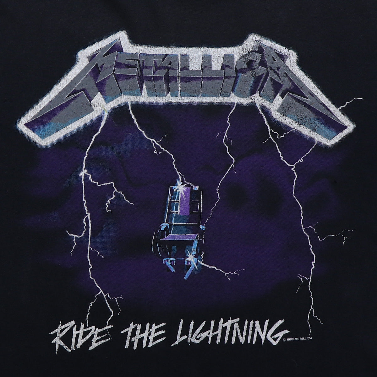 1989 Metallica Ride The Lightning Kill Em All Shirt