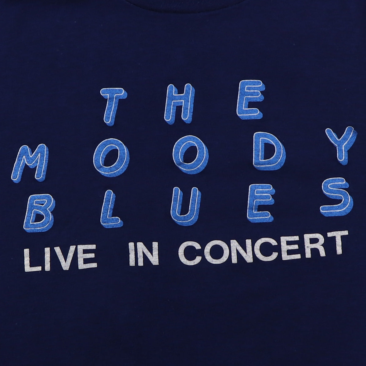 1983 Moody Blues The Present Live In Concert Tour Shirt