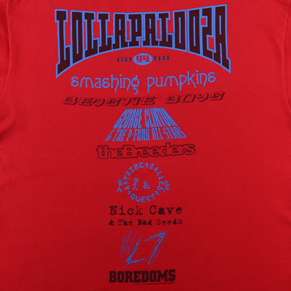 1994 Lollapalooza Concert Shirt