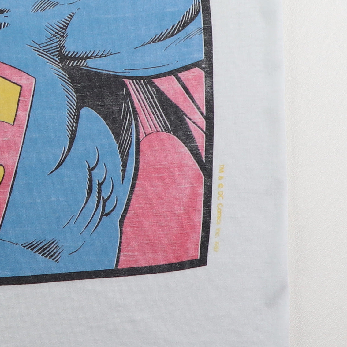 1980s Superman Go Ahead Evil Doers Make My Day DC Comics Shirt