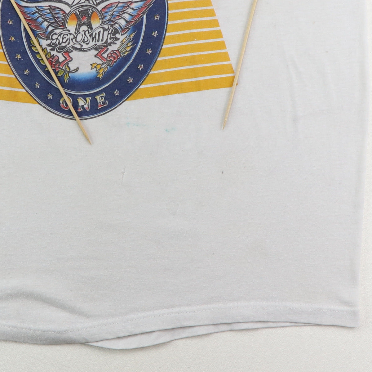 1986 Aerosmith Done With Mirrors Tour Shirt