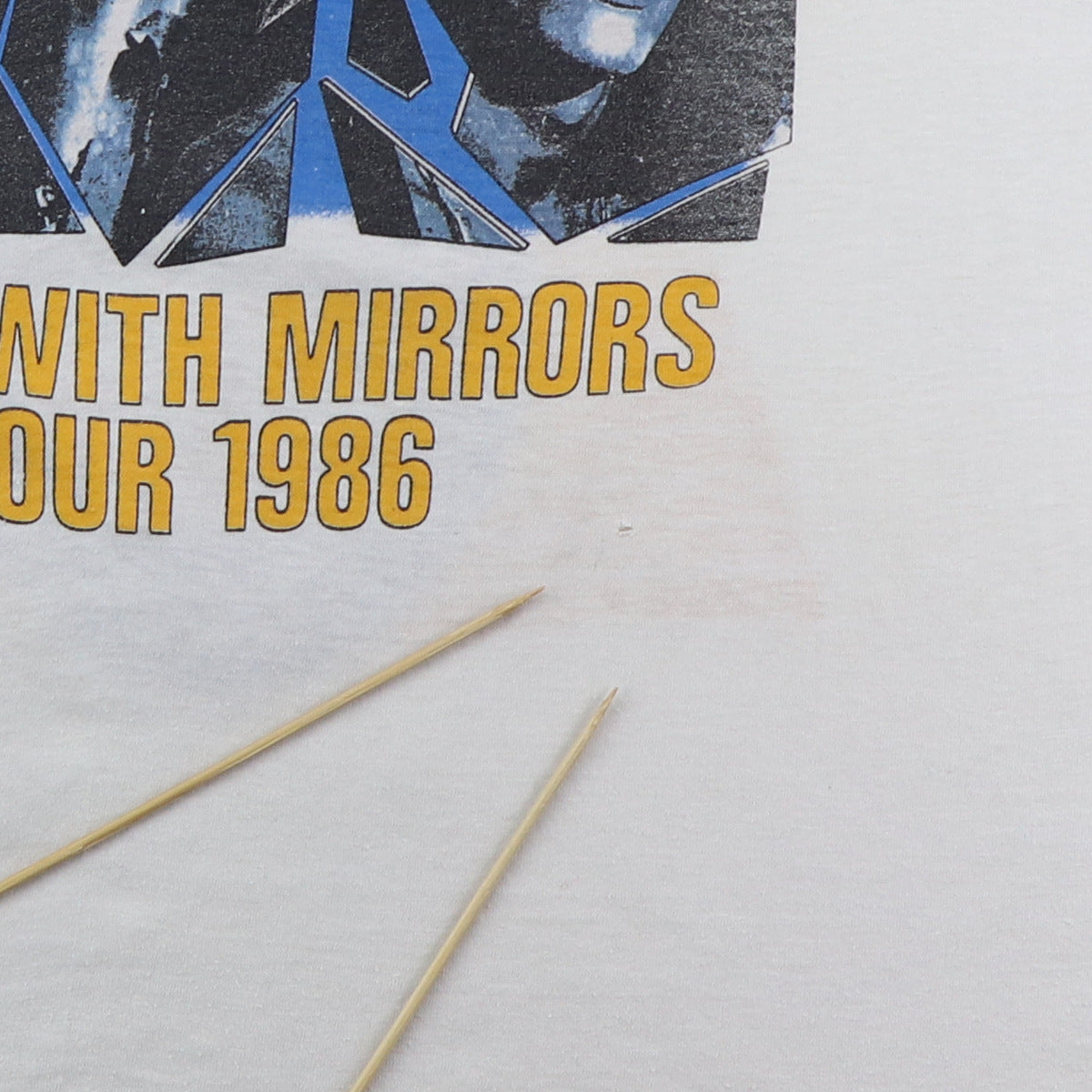 1986 Aerosmith Done With Mirrors Tour Shirt