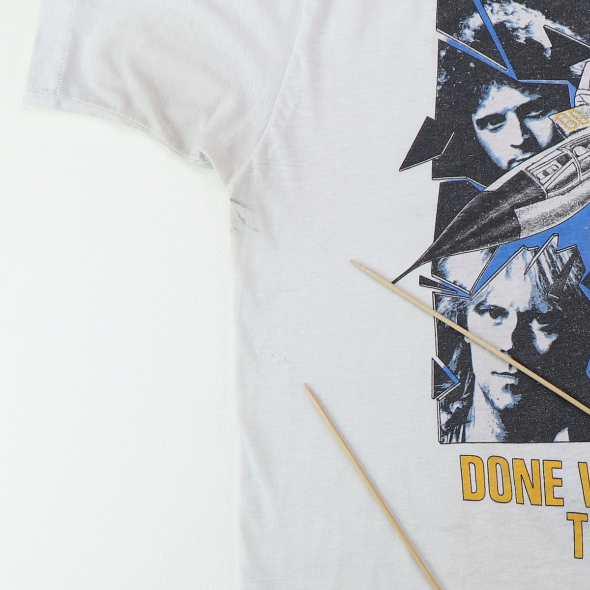 1986 Aerosmith Done With Mirrors Tour Shirt