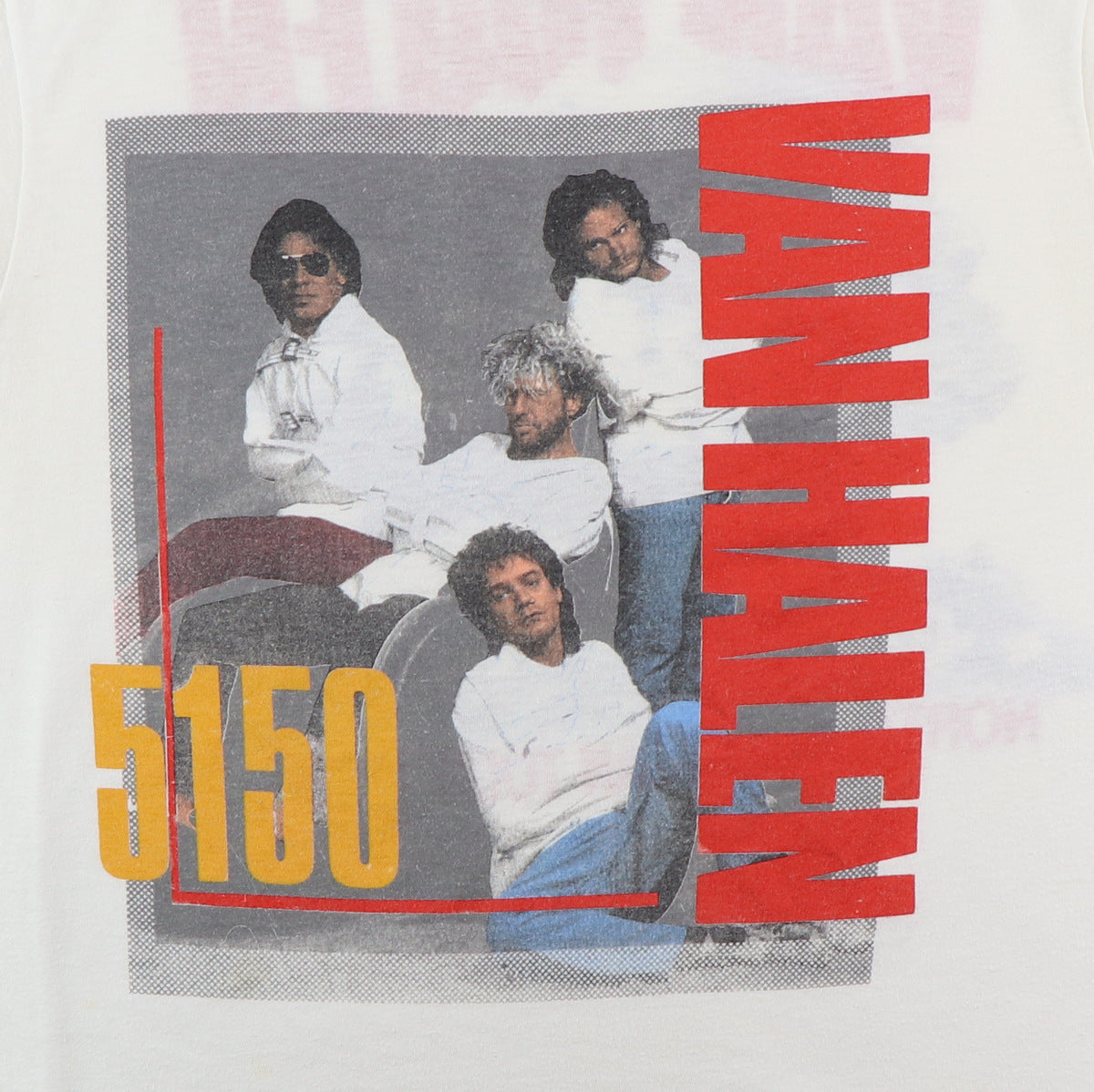 1986 Van Halen 5150 North American Tour Shirt