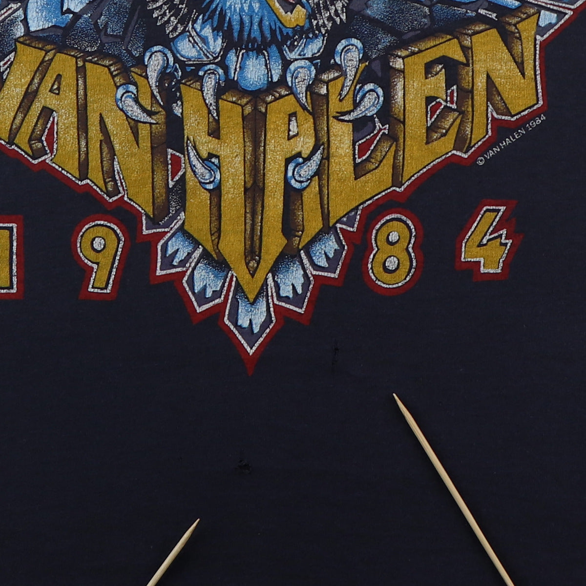 1984 Van Halen Tour Of The World Shirt