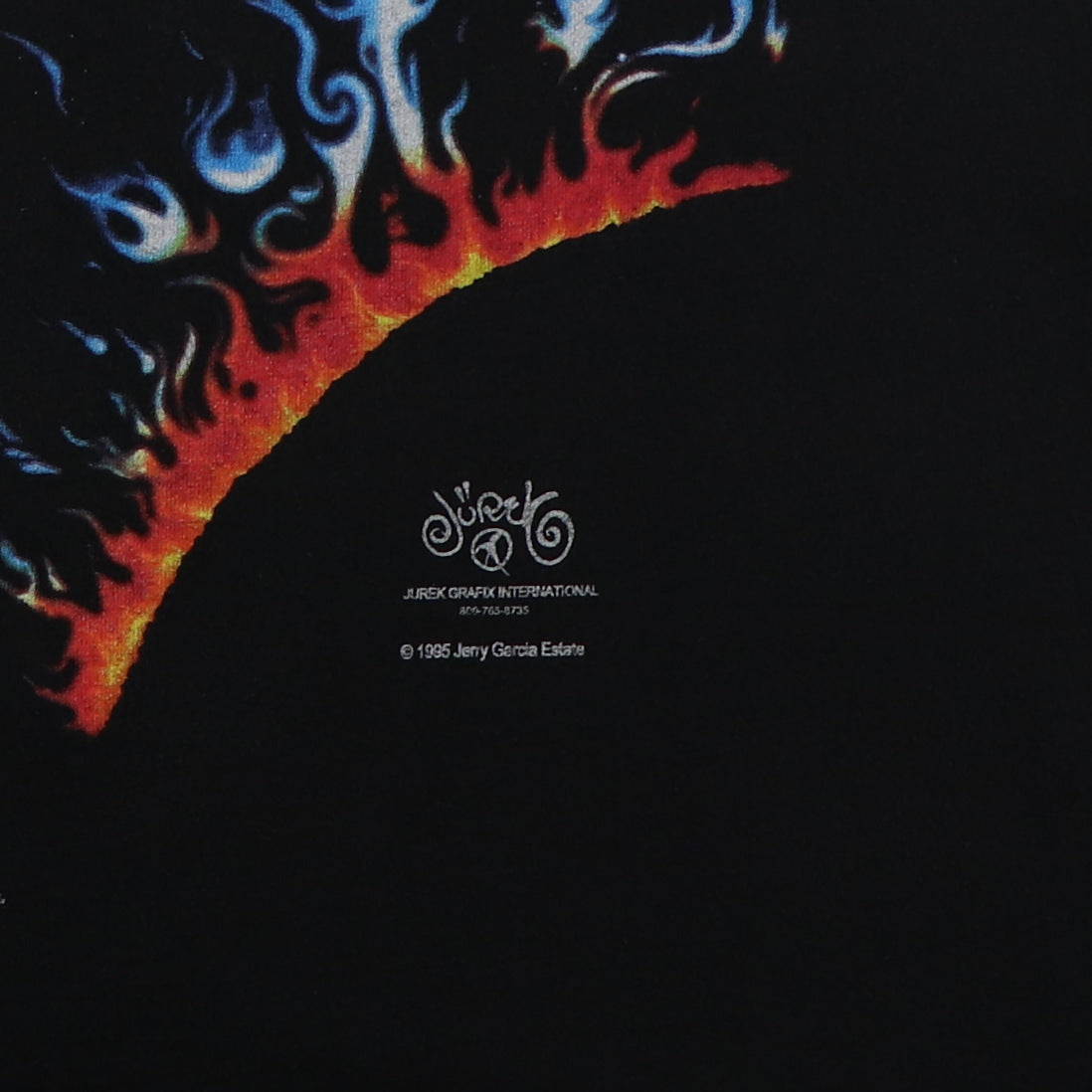 1995 Jerry Garcia Out Of This World Shirt