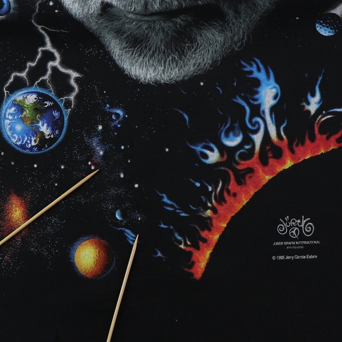 1995 Jerry Garcia Out Of This World Shirt