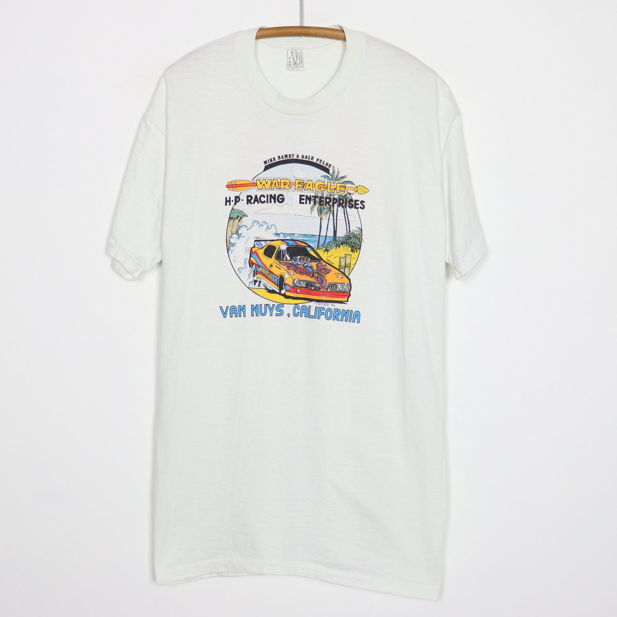 1978 War Eagle Racing Enterprises Van Nuys California Shirt