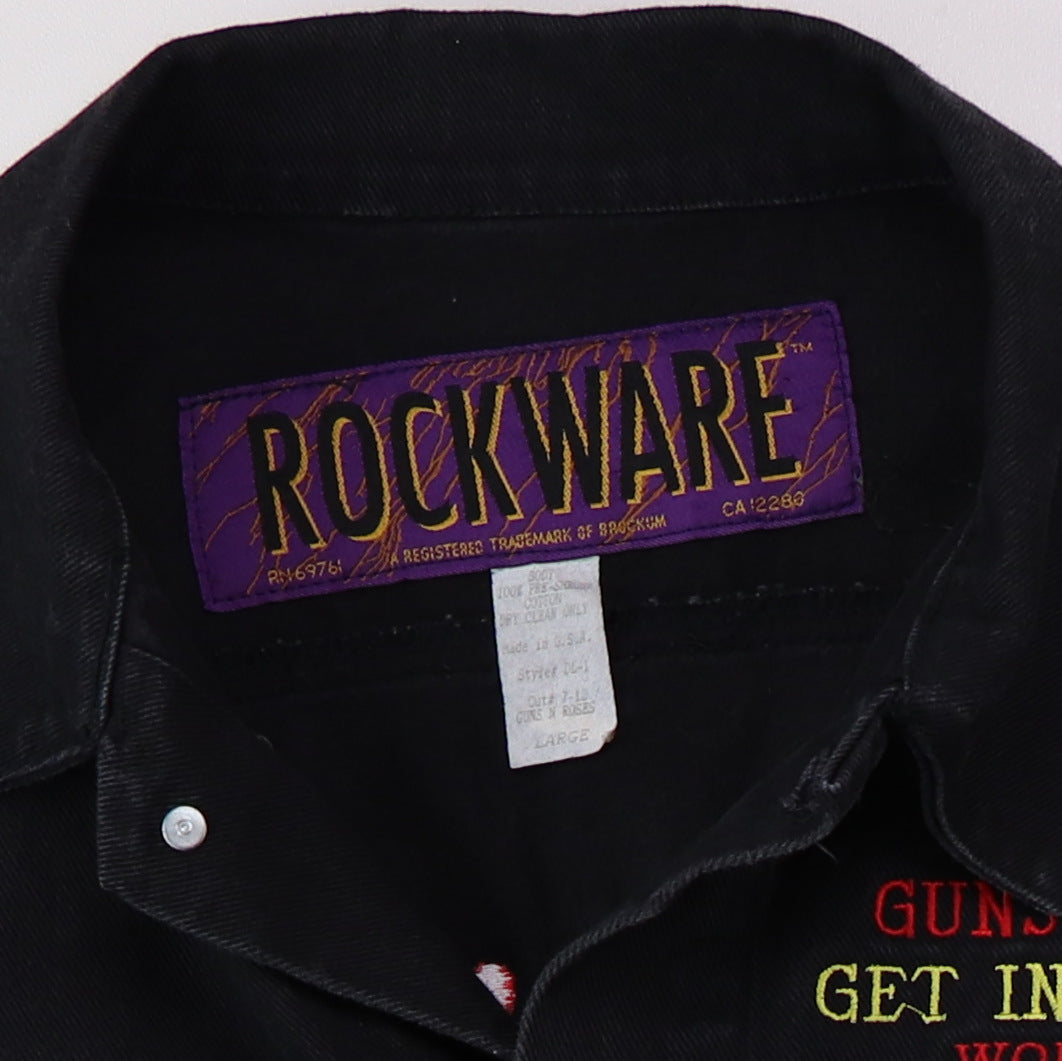 1991 Guns N Roses Get In The Ring Tour Jean Jacket