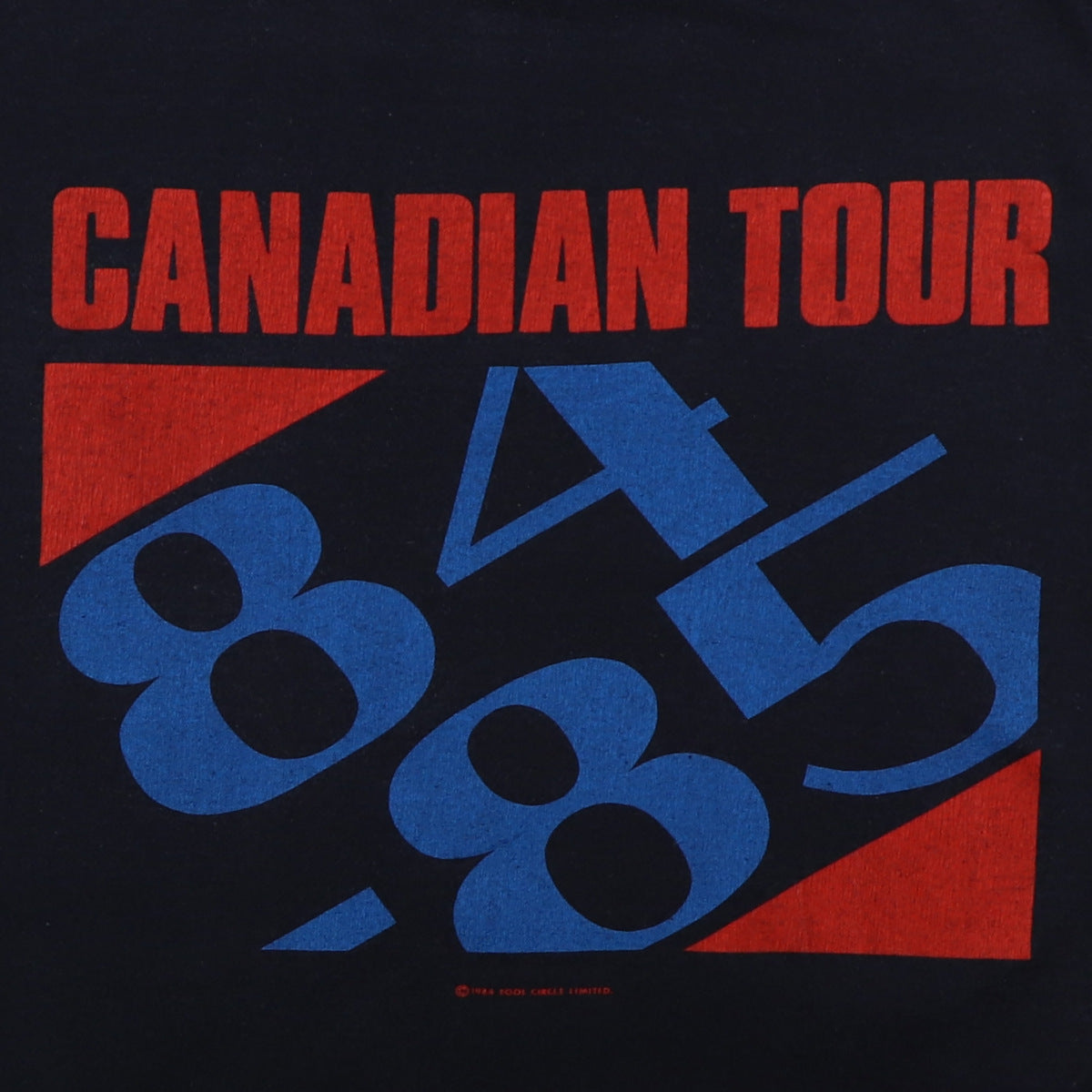 1984 Nazareth The Catch Canadian Tour Shirt