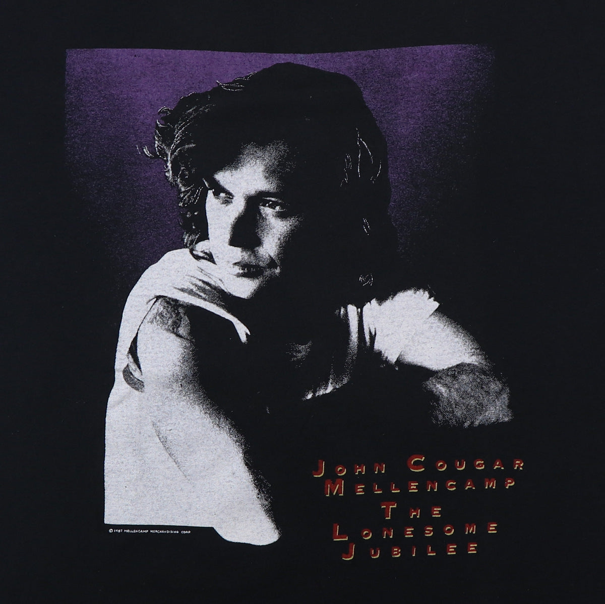 1987 John Cougar Mellencamp The Lonesome Jubilee Shirt