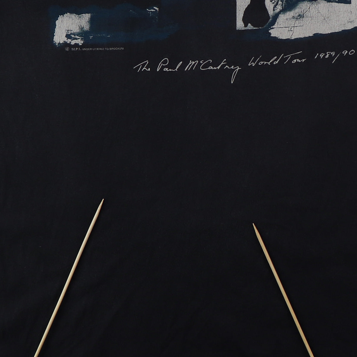 1989 Paul McCartney World Tour Shirt