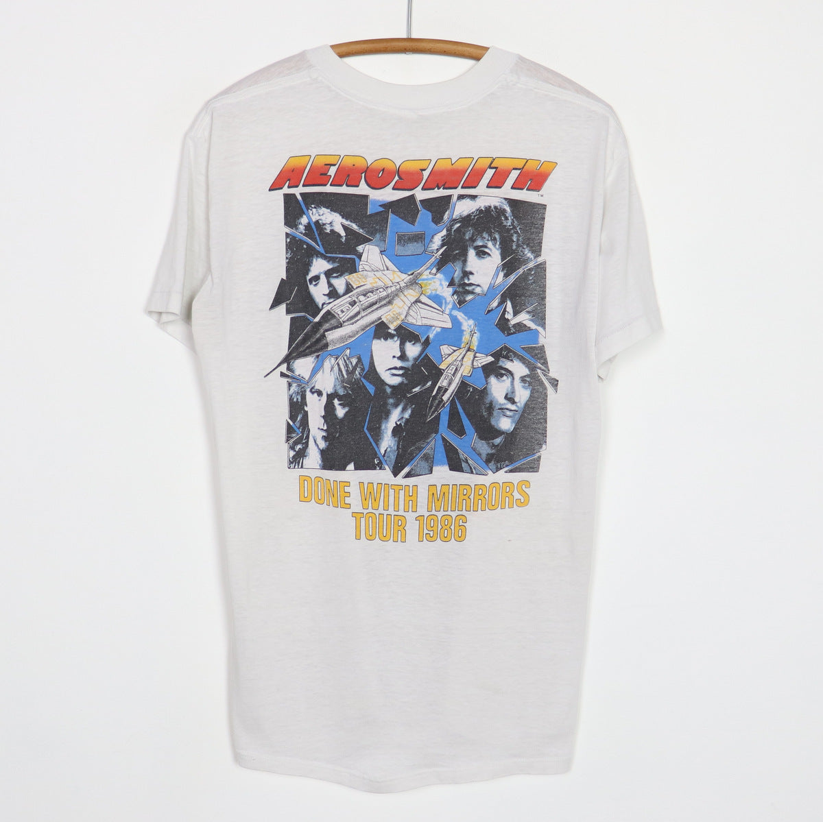1986 Aerosmith Done With Mirrors Tour Shirt