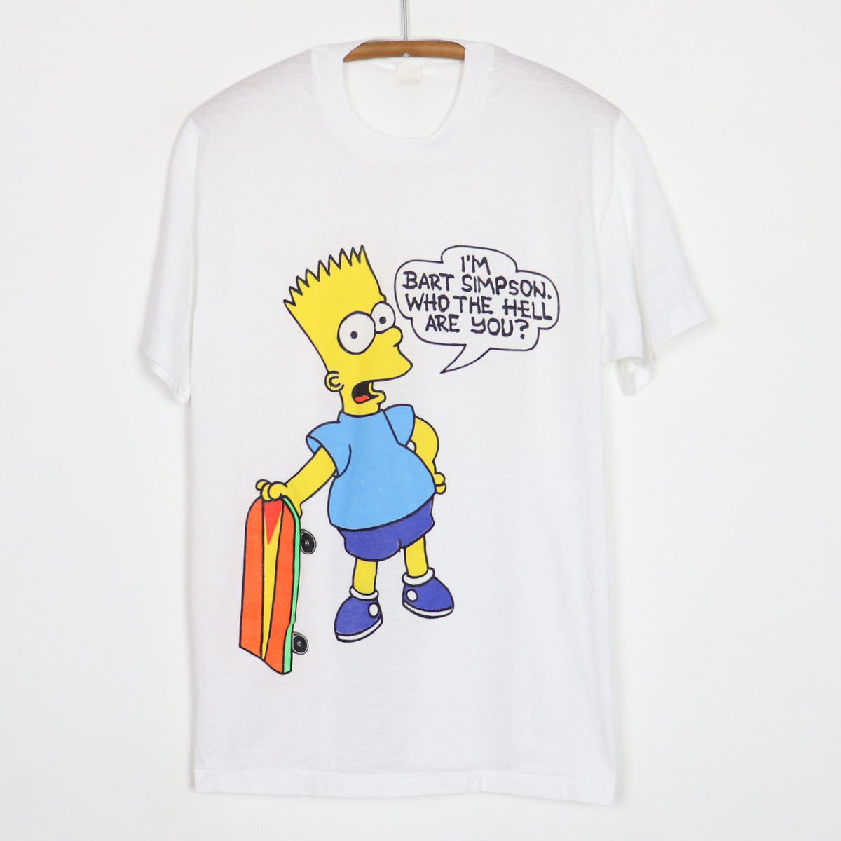 1990s I'm Bart Simpson Who The Hell Are You Shirt