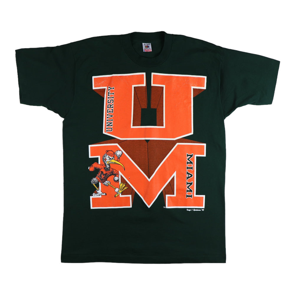 Vintage University Of Miami Hurricanes Sweatshirt 