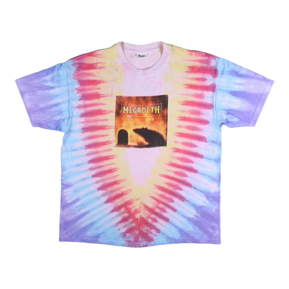 1998 Megadeth Jambo-Freakin-Ree Tie Dye Concert Shirt