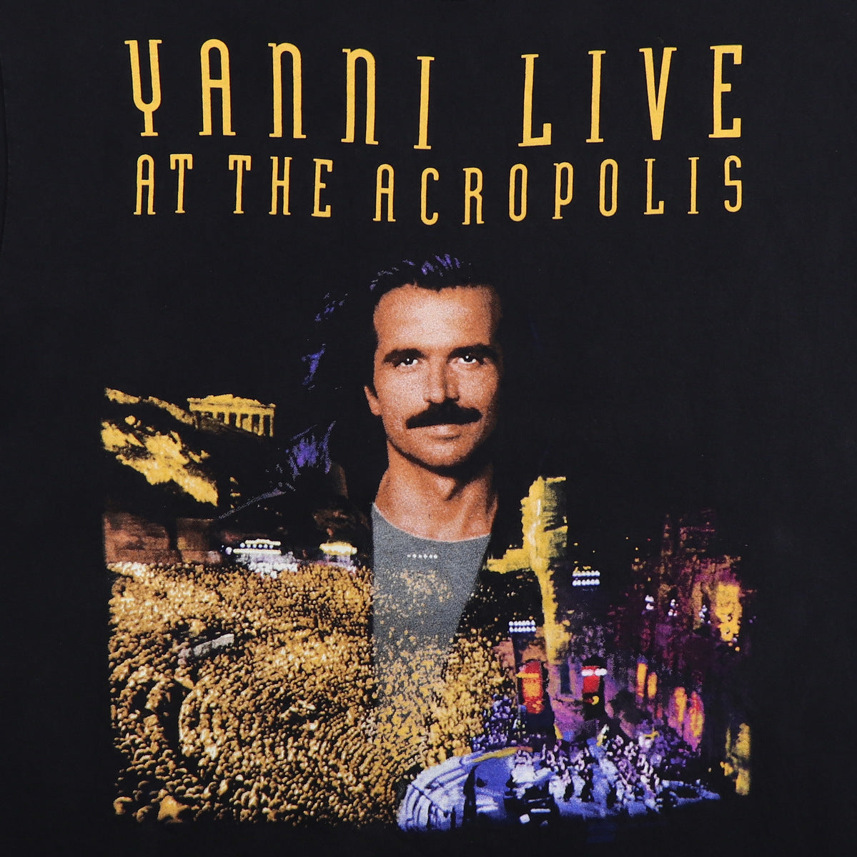 1994 Yanni At The Acropolis Symphony Concerts Shirt