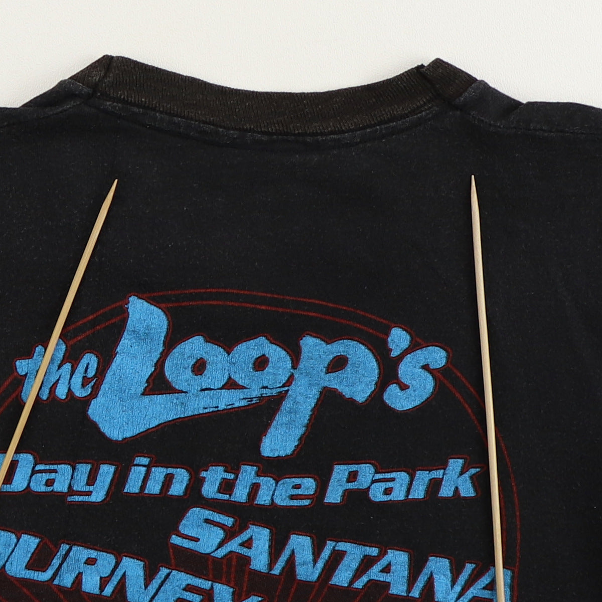 1979 The Loop's Day In The Park Thin Lizzy Concert Shirt