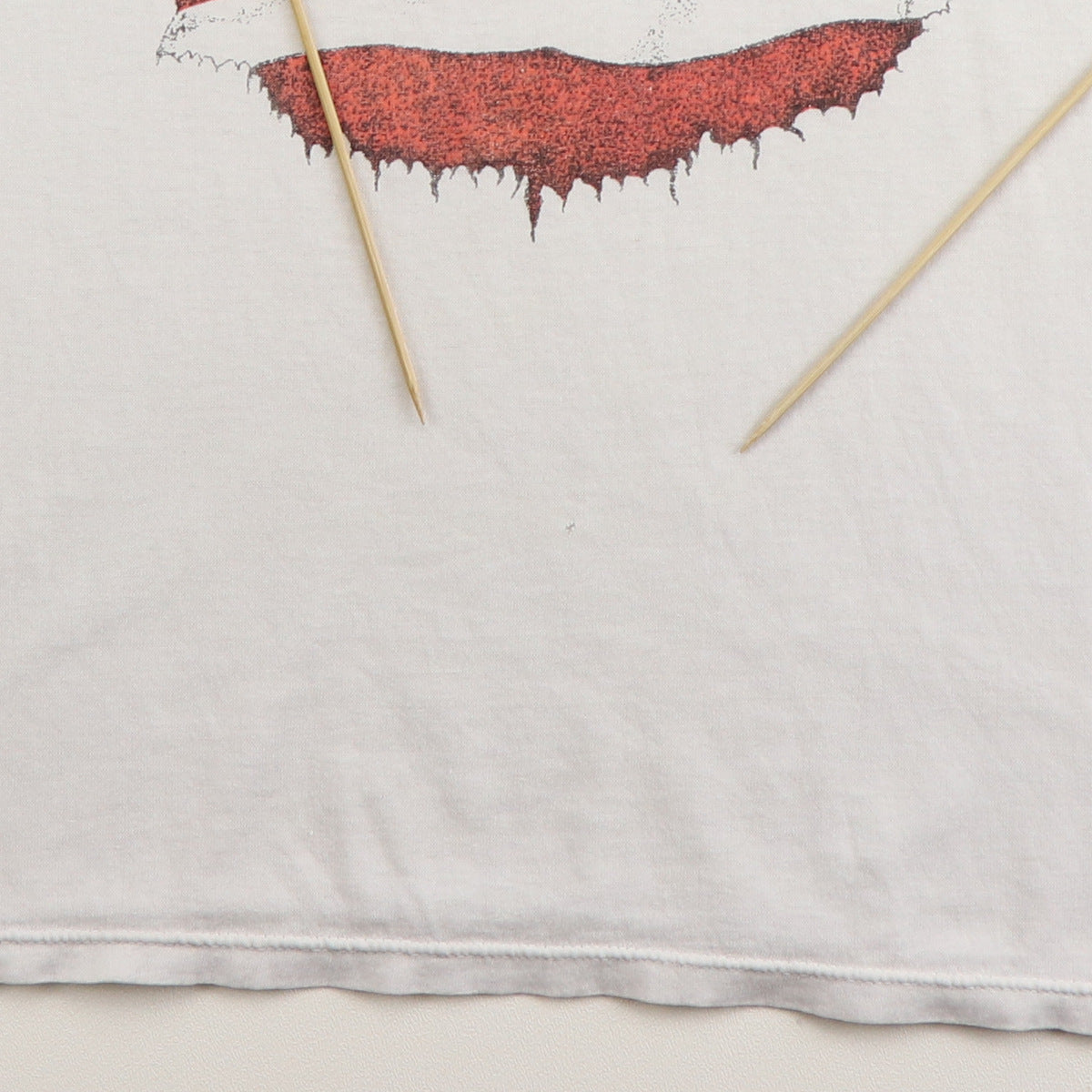 1980s American Flag Skulls Shirt